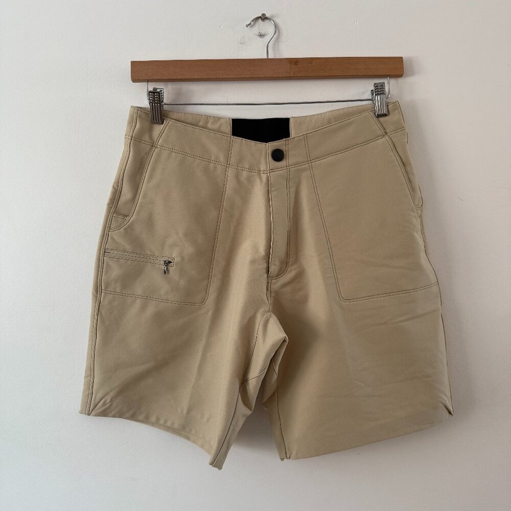 Ibex Climawool Cirrus Women's Shorts Size 10 Tan Boyfriend Hiking Shorts